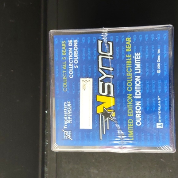 NEW SEALED LIMITED EDITION NSYNC JOEY FATONE NO STINGS ATTACHED BEAR 10219 - Picture 2 of 9